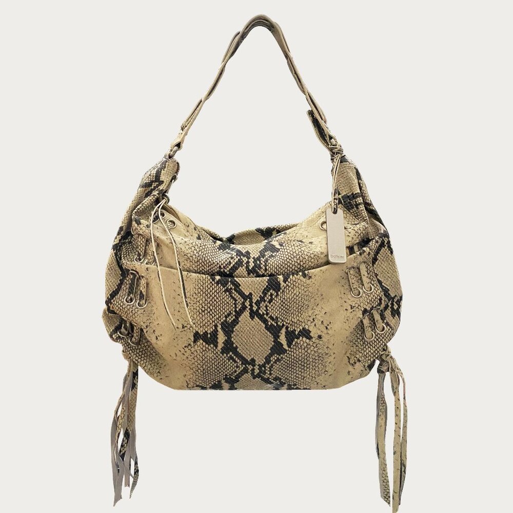 Botkier Python Embossed Hobo Bag - image 1